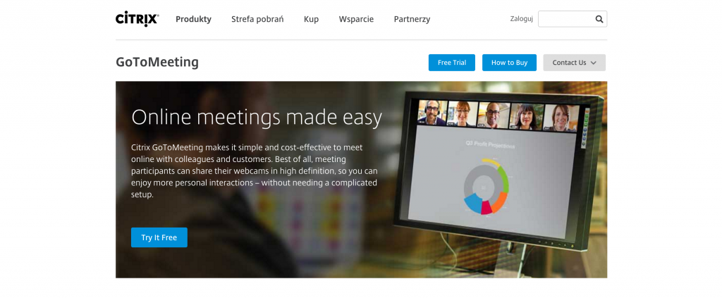 Integracja Platformy LangLion z Citrix GoToMeeting