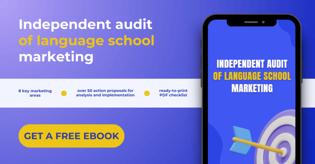 free ebook Independent Audit of Language School Marketing