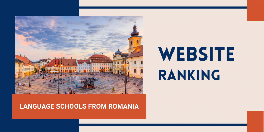 website ranking language schools romania