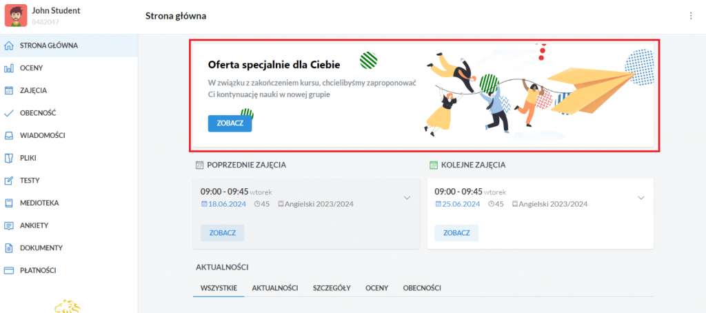 Automatyzacja przedłużania grup  