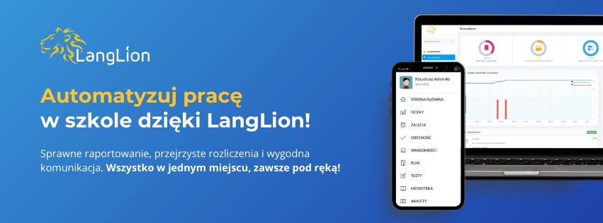 automatyzuj pracę w szkole językowej
