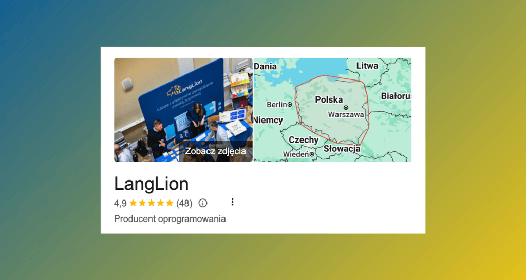 screen z google maps LangLion