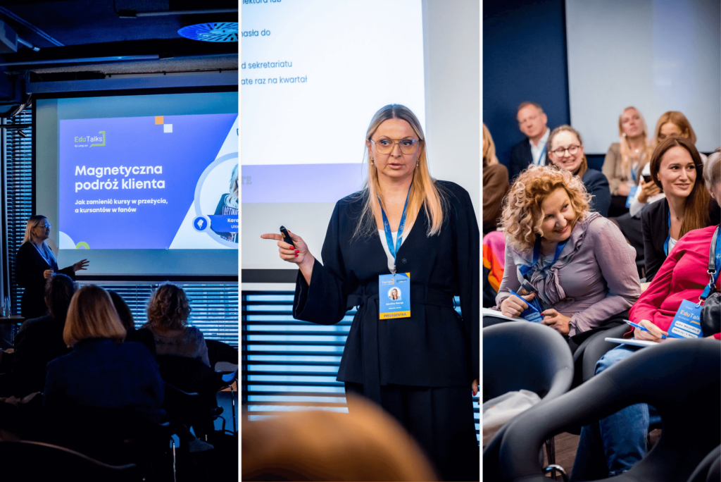 Prelekcja Karoliny Bezrąk podczas EduTalks by LangLion 2025
