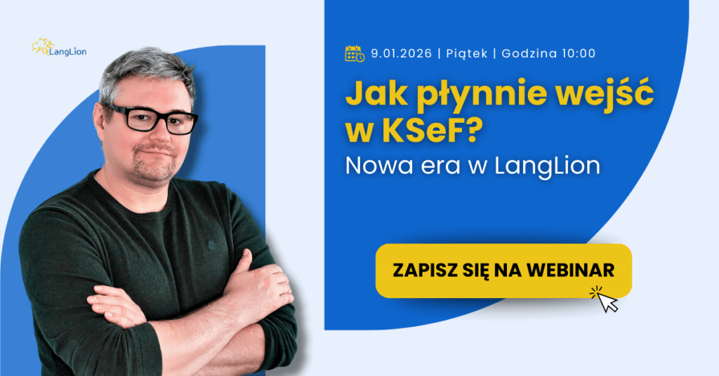 grafika na webinar jak płynnie wejść w KSeF