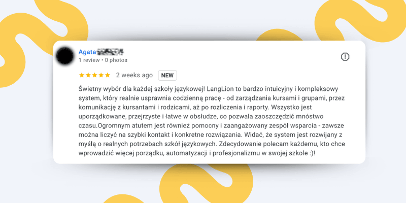 opinia o systemie langlion