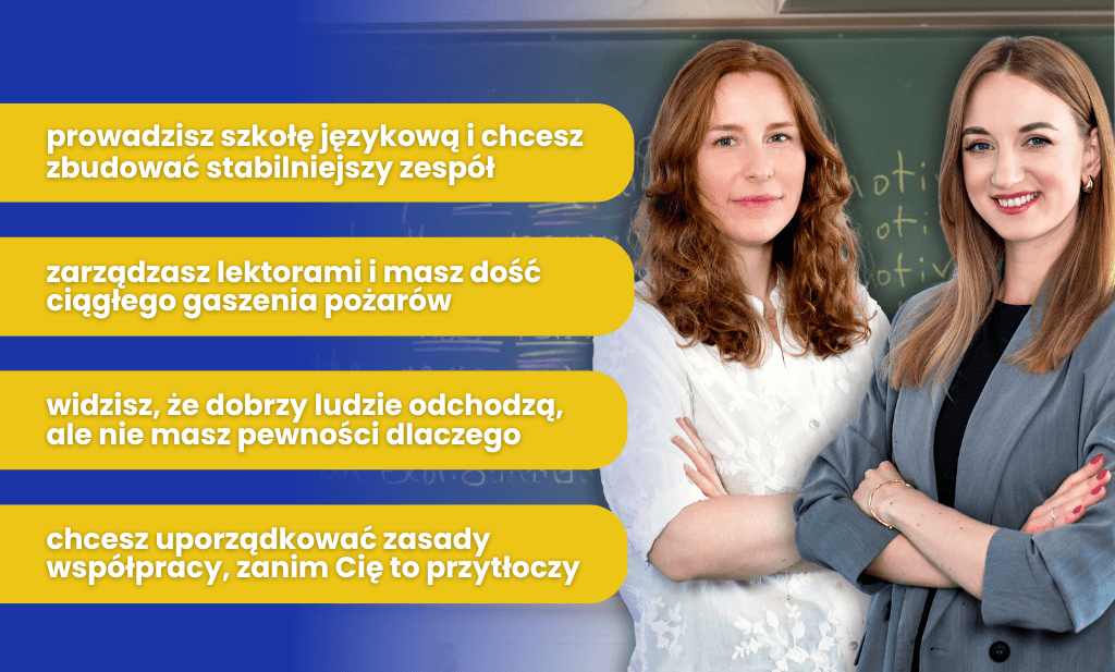dla kogo będzie przydatna checklista jak zatrzymać lektora w szkole językowej na dłużej